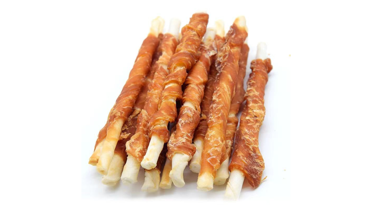 Rawhide Sticks with Chicken