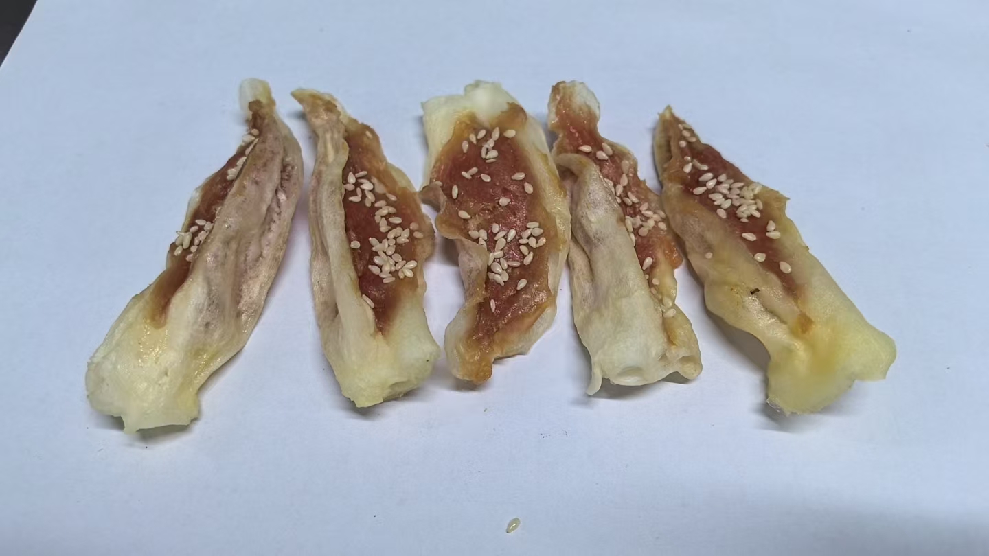 Pure Rabbit Ear Wrapped with Chicken Pate