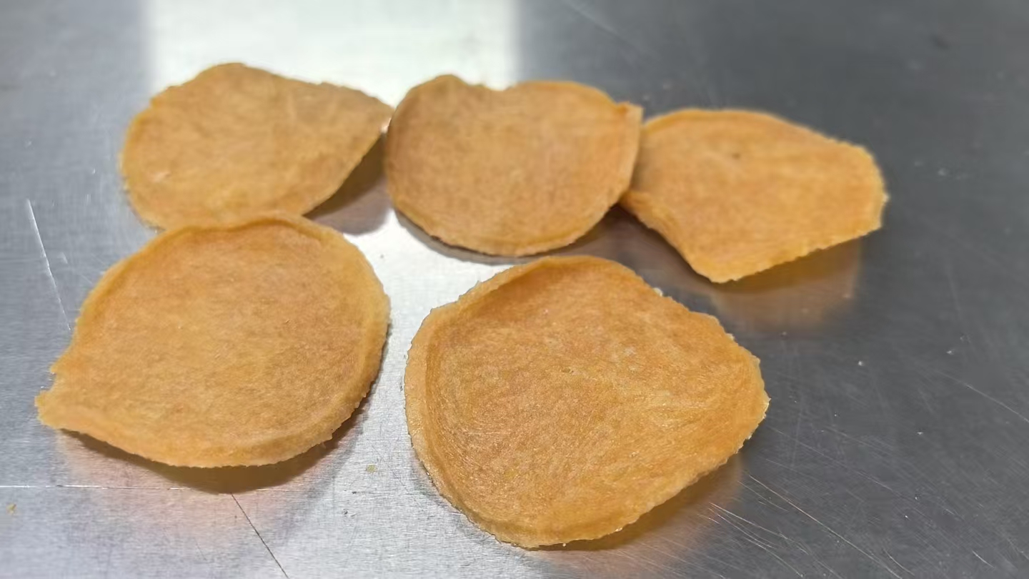 Crunchy & Delicious! High-Protein Chicken Chips